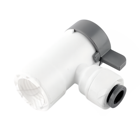 Кран для бака ITiGER 1823-А/BV-102-EZ (трубка 1/4" - резьба внутренняя 1/4")