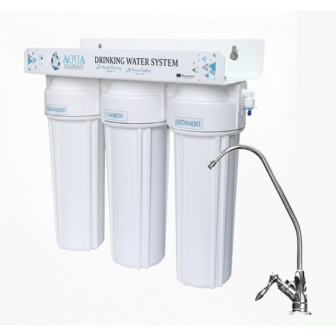 Проточний фільтр AquaMarine TRIO (з пом'якшенням)