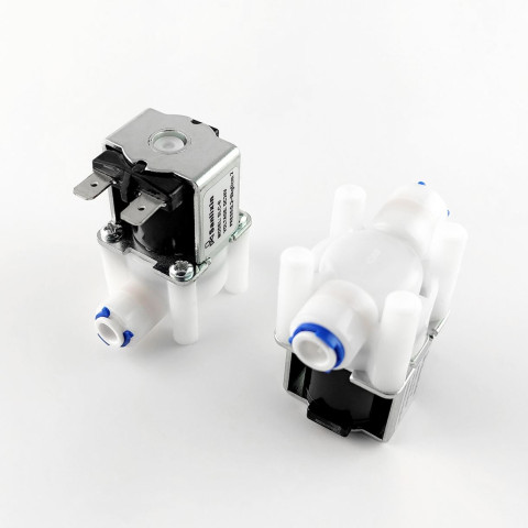 Клапан соленоидный быстросъемный Sanlixin ESV-01-24-EZ косвенного действия 1/4" (нормально закрытый)