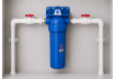 Фільтр магістральний двоелементний Aquafilter FHPRN34-B1-AQ 3/4" з механічним картриджем
