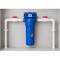 Фільтр магістральний двоелементний Aquafilter FHPR1-B1-AQ 1" з механічним картриджем