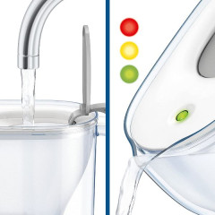Фільтр-глечик Brita Style XL LED 3,6 л (2,3 л очищеної води) сірий