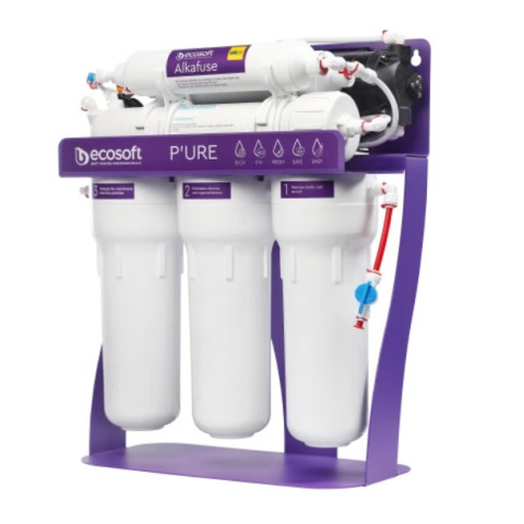 Фильтр с обратным осмосом Ecosoft P'URE Alkafuse с насосом на станине (MO675MALCPSECO)