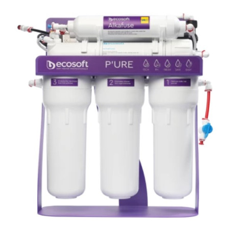 Фильтр с обратным осмосом Ecosoft P'URE Alkafuse с насосом на станине (MO675MALCPSECO)