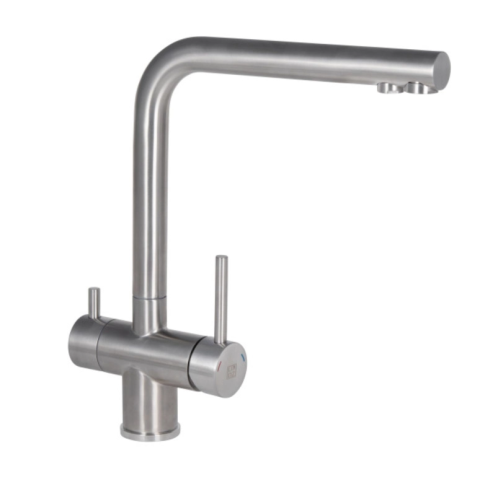 Змішувач для кухні Lidz Aria 020F1 (k35) LDARI020F1NKS43359 Nickel (під осмос та хол/гор. воду)