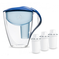 Фильтр кувшин DAFI ASTRA Classic 3,0 л. синий + 3 картриджа DAFI Classic