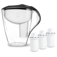 Фильтр кувшин DAFI ASTRA Classic 3,0 л. графит + 3 картриджа DAFI Classic