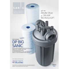 Корпус фільтра BIG BLUE 20 Atlas Filtri DP BIG SANIC 20-1 IN (ZS1800712) BB20