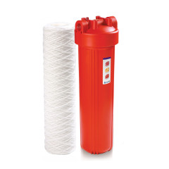 Фильтр BIG BLUE Raifil 20" для горячей воды  с механическим картриджем