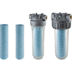 Фільтр магістральний Atlas Filtri DP MONO SANIC 1/2" OT 10" КІТ (SA1380301)