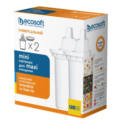 Комплект універсальних картриджів 2шт. ECOSOFT для фільтрів-глечиків (CRVKAB2ECO)