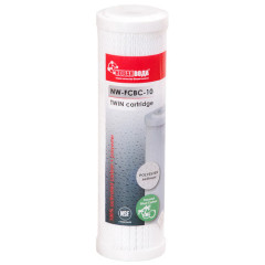 Картридж поліестровий та вугільний Нова Вода NW-FCBC-10 (2,5"х10")