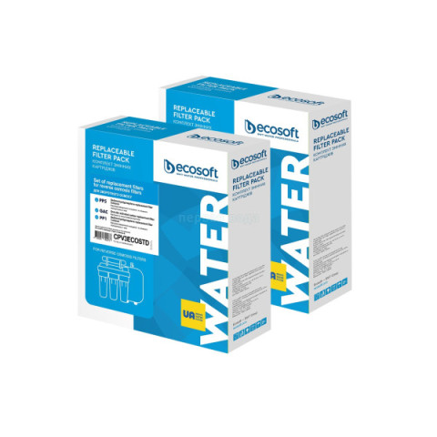 Комплект картриджей Ecosoft 1-2-3 (осмос) (CPV3ECOSTD) - 2 набора