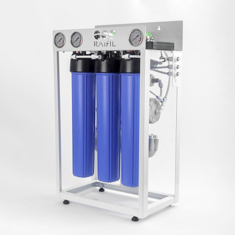 Система зворотного осмосу Raifil високої продуктивності 1200-G 20“ Slim