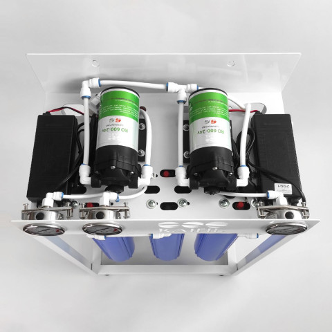 Система зворотного осмосу Raifil високої продуктивності 1200-G 20“ Slim