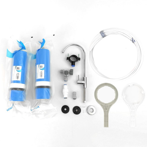 Система зворотного осмосу Raifil високої продуктивності 1200-G 20“ Slim