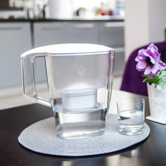 Фільтр-глечик DAFI Mila LED Білий Unimax 3,0/1,5 л. білий