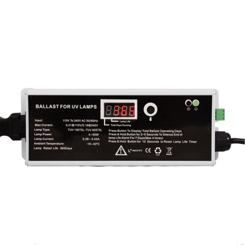Блок живлення (баласт) для ультрафіолетових систем Coronwater RH5-455 (4-55W)