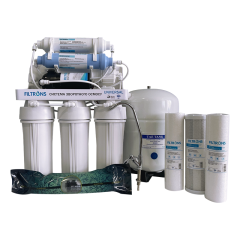 Фільтр з зворотним осмосом Filtrons Universal 6 з помпою