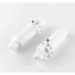 Ограничитель потока на 900-2300 мл/мин (1831-FR 900-2300EZ) регулированный, трубка 1/4"- трубка 1/4"