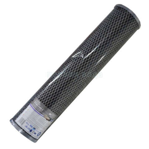 Картридж із брикетованого вугілля Aquafilter FCCBL20BB-G (Big Blue 20)