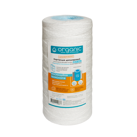 Картридж шнуровой двухслойный Organic DMSW10BB 20/5 (Big Blue 10) Бактериостатический