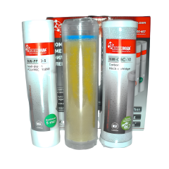 Комплект картриджів Нова Вода NW-K304 (пом'якшувальний) для проточного фільтра