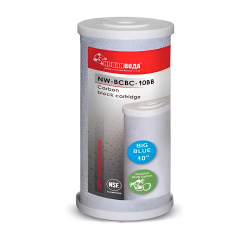 Картридж із пресованого активованого вугілля Нова Вода CCTO-10BB (Big Blue 10)