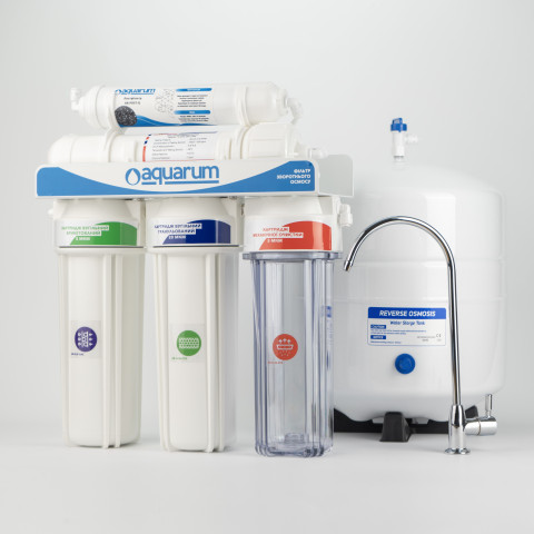 Фільтр з зворотнім осмосом Aquarum Simple RO-5