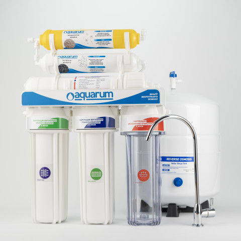 Фільтр зворотнього осмосу Aquarum Simple RO-6