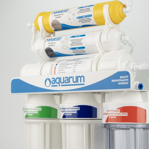 Фільтр зворотнього осмосу Aquarum Simple RO-6