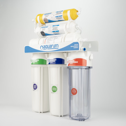 Фільтр зворотнього осмосу Aquarum Simple RO-6