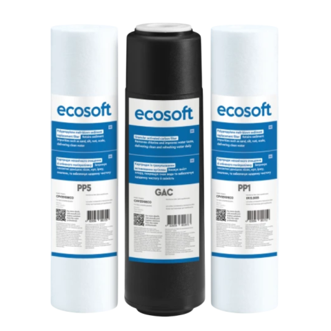 Комплект картриджів Ecosoft 1-2-3 (осмос) (CPV3ECOSTD)