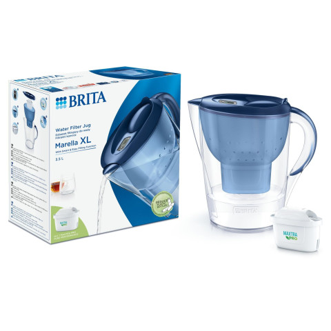 Фільтр-глечик Brita Marella XL MXpro Синій 3,5/2,0л з картриджем Maxtra PRO