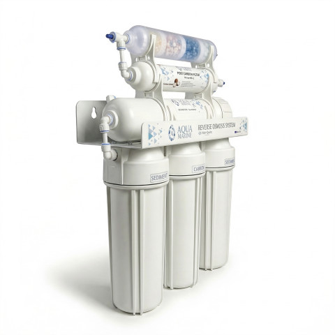 Фільтр з зворотним осмосом AquaMarine RO-6 Multi Mineral (4 мінерали)