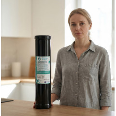 Картридж угольный с элементом KDF AquaMarine GAC-KDF20BB (Big Blue 20)