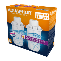 Комплект змінних касет Аквафор В100-6, 2шт. (змякшення)