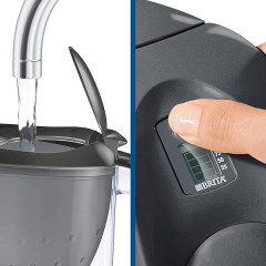 Фільтр-глечик Brita Marella XL Memo Графіт 3,5/2,0л з картриджем Maxtra