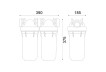 Фільтр Atlas Filtri DP BIG DUO AB 1 IN 10 KIT (ZA1702712) без картриджів