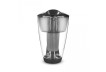 Фільтр-глечик скляний DAFI CRYSTAL Classic Glass 2,0 LED графіт