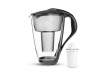 Фільтр-глечик скляний DAFI CRYSTAL Classic Glass 2,0 LED графіт