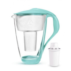 Фільтр-глечик скляний DAFI CRYSTAL Classic Glass 2,0 LED м'ятний