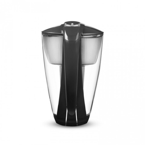 Фільтр-глечик скляний DAFI CRYSTAL Classic Glass 2,0 LED графіт
