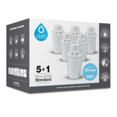 Комплект картриджів DAFI Classic Standard P5+1 (6 шт.)