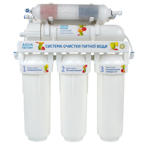 Фильтр обратного осмоса Aqua Factory RO-6