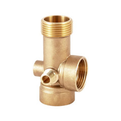 Штуцер пятивыводной Italtecnica 1" (пятерник) 84 мм, латунь