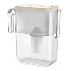 Фільтр-глечик Ecosoft Slim айворі 3,5/1,7л FMVSLIMWECO