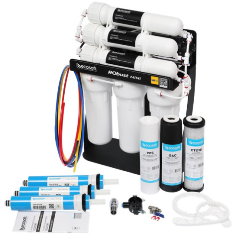 Фильтр обратного осмоса Ecosoft RObust Mini (ROBUST1000STD)