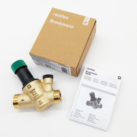 Редуктор тиску води Honeywell D04FM-1/2A