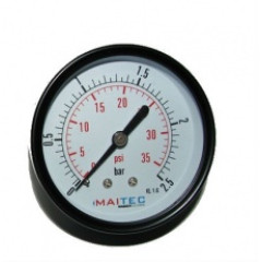 Манометр з осьовим підключенням T-Meter (0 - 6 бар) 63 мм